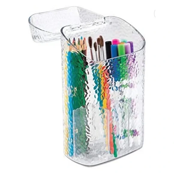 Clear Rain Toothbrush Storage Holder with Lid - Picture 3 of 5